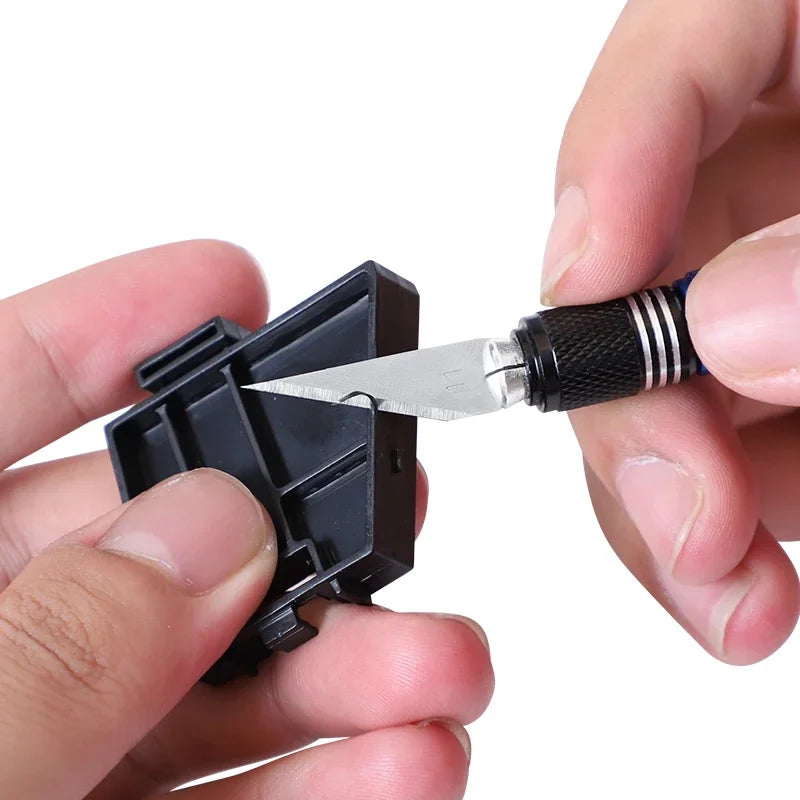 Mini Craft Knife Cabo Alumínio + 4 Lâminas Reserva